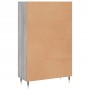 Aparador alto madera de ingeniería gris Sonoma 69,5x31x115 cm de , Aparadores - Ref: Foro24-830306, Precio: 70,29 €, Descuent...