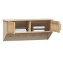 Armario pared ganchos madera contrachapada 80x24x35,5 cm de , Armarios roperos - Ref: Foro24-352132, Precio: 69,99 €, Descuen...