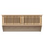 Armario pared ganchos madera contrachapada 80x24x35,5 cm de , Armarios roperos - Ref: Foro24-352132, Precio: 69,99 €, Descuen...