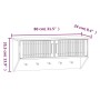Armario pared ganchos madera contrachapada 80x24x35,5 cm de , Armarios roperos - Ref: Foro24-352132, Precio: 69,99 €, Descuen...