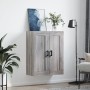 Armario de pared madera ingeniería gris Sonoma 69,5x34x90 cm de , Aparadores - Ref: Foro24-830386, Precio: 72,76 €, Descuento: %