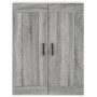 Armario de pared madera ingeniería gris Sonoma 69,5x34x90 cm de , Aparadores - Ref: Foro24-830386, Precio: 72,76 €, Descuento: %