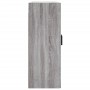 Armario de pared madera ingeniería gris Sonoma 69,5x34x90 cm de , Aparadores - Ref: Foro24-830386, Precio: 72,76 €, Descuento: %