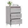 Aparador madera de ingeniería gris Sonoma 40x35x70 cm de , Aparadores - Ref: Foro24-831090, Precio: 60,34 €, Descuento: %