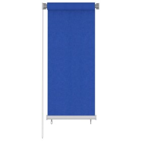 Persiana enrollable de jardín HDPE azul 60x140 cm de , Persianas y estores - Ref: Foro24-312835, Precio: 21,79 €, Descuento: %