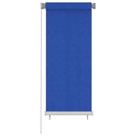 Persiana enrollable de jardín HDPE azul 60x140 cm de , Persianas y estores - Ref: Foro24-312835, Precio: 21,79 €, Descuento: %