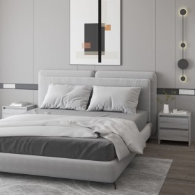 Mesita noche 2 uds madera ingeniería gris Sonoma 45x34,5x44,5cm de , Mesitas de noche - Ref: Foro24-813041, Precio: 80,63 €, ...