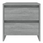 Mesita noche 2 uds madera ingeniería gris Sonoma 45x34,5x44,5cm de , Mesitas de noche - Ref: Foro24-813041, Precio: 80,63 €, ...