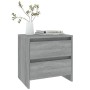 Mesita noche 2 uds madera ingeniería gris Sonoma 45x34,5x44,5cm de , Mesitas de noche - Ref: Foro24-813041, Precio: 80,63 €, ...