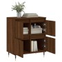 Aparador madera contrachapada marrón roble 60x35x70 cm de , Aparadores - Ref: Foro24-831211, Precio: 75,48 €, Descuento: %