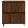 Aparador madera contrachapada marrón roble 60x35x70 cm de , Aparadores - Ref: Foro24-831211, Precio: 75,48 €, Descuento: %