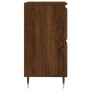 Aparador madera contrachapada marrón roble 60x35x70 cm de , Aparadores - Ref: Foro24-831211, Precio: 75,48 €, Descuento: %