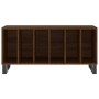 Mueble discos madera contrachapada roble marrón 100x38x48 cm de , Almacenamiento para CD y DVD - Ref: Foro24-831763, Precio: ...