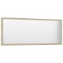 Set de muebles de baño madera ingeniería blanco y roble Sonoma de , Muebles de baño - Ref: Foro24-3071347, Precio: 345,33 €, ...