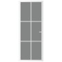 Puerta interior vidrio EGS y aluminio blanco 83x201,5 cm de , Puertas para el hogar - Ref: Foro24-350589, Precio: 215,33 €, D...