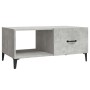 Mesa de centro madera contrachapada gris hormigón 90x50x40 cm de , Mesas de centro - Ref: Foro24-812667, Precio: 66,33 €, Des...