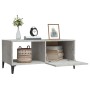 Mesa de centro madera contrachapada gris hormigón 90x50x40 cm de , Mesas de centro - Ref: Foro24-812667, Precio: 66,33 €, Des...