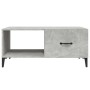 Mesa de centro madera contrachapada gris hormigón 90x50x40 cm de , Mesas de centro - Ref: Foro24-812667, Precio: 66,33 €, Des...