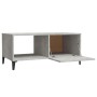 Mesa de centro madera contrachapada gris hormigón 90x50x40 cm de , Mesas de centro - Ref: Foro24-812667, Precio: 66,33 €, Des...