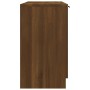Armario baño madera contrachapada roble marrón 64,5x33,5x59 cm de , Taquillas y armarios de almacenamiento - Ref: Foro24-8170...
