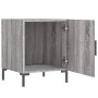 Mesita de noche madera de ingeniería gris Sonoma 40x40x50 cm de , Mesitas de noche - Ref: Foro24-827576, Precio: 34,88 €, Des...