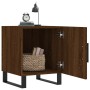 Mesita de noche madera de ingeniería marrón roble 40x40x50 cm de , Mesitas de noche - Ref: Foro24-827626, Precio: 32,80 €, De...