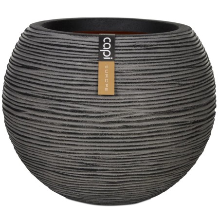 Capi Jarrón Nature Rib cónico gris antracita 62x48 cm KOFZ271 de , Maceteros y jardineras - Ref: Foro24-424222, Precio: 201,7...