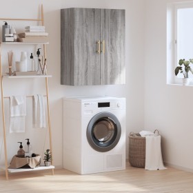 Armario de pared gris Sonoma 69,5x34x90 cm de , Aparadores - Ref: Foro24-828418, Precio: 80,89 €, Descuento: %