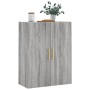 Armario de pared gris Sonoma 69,5x34x90 cm de , Aparadores - Ref: Foro24-828418, Precio: 80,89 €, Descuento: %