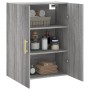 Armario de pared gris Sonoma 69,5x34x90 cm de , Aparadores - Ref: Foro24-828418, Precio: 80,89 €, Descuento: %
