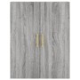 Armario de pared gris Sonoma 69,5x34x90 cm de , Aparadores - Ref: Foro24-828418, Precio: 80,89 €, Descuento: %
