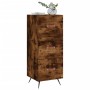Aparador madera de ingeniería roble ahumado 34,5x34x90 cm de , Aparadores - Ref: Foro24-828577, Precio: 69,08 €, Descuento: %