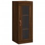 Armario de pared marrón roble 34,5x34x90 cm de , Aparadores - Ref: Foro24-828891, Precio: 42,35 €, Descuento: %