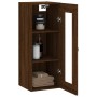 Armario de pared marrón roble 34,5x34x90 cm de , Aparadores - Ref: Foro24-828891, Precio: 42,35 €, Descuento: %