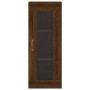 Armario de pared marrón roble 34,5x34x90 cm de , Aparadores - Ref: Foro24-828891, Precio: 42,35 €, Descuento: %