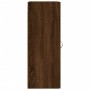 Armario de pared marrón roble 34,5x34x90 cm de , Aparadores - Ref: Foro24-828891, Precio: 42,35 €, Descuento: %