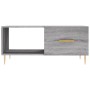 Mesa de centro madera contrachapada gris Sonoma 90x50x40 cm de , Mesas de centro - Ref: Foro24-829202, Precio: 61,86 €, Descu...