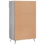 Zapatero madera de ingeniería gris Sonoma 60x35x105 cm de , Armarios y almacenamiento - Ref: Foro24-829586, Precio: 75,14 €, ...