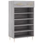 Zapatero madera de ingeniería gris Sonoma 60x35x105 cm de , Armarios y almacenamiento - Ref: Foro24-829602, Precio: 58,52 €, ...