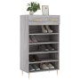 Zapatero madera de ingeniería gris Sonoma 60x35x105 cm de , Armarios y almacenamiento - Ref: Foro24-829602, Precio: 58,52 €, ...