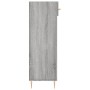 Zapatero madera de ingeniería gris Sonoma 60x35x105 cm de , Armarios y almacenamiento - Ref: Foro24-829602, Precio: 58,52 €, ...