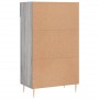 Zapatero madera de ingeniería gris Sonoma 60x35x105 cm de , Armarios y almacenamiento - Ref: Foro24-829602, Precio: 58,52 €, ...