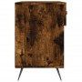 Banco zapatero madera de ingeniería roble ahumado 102x35x55 cm de , Zapateros y organizadores de calzado - Ref: Foro24-829713...