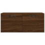 Armario de pared madera ingeniería marrón roble 80x36,5x35 cm de , Taquillas y armarios de almacenamiento - Ref: Foro24-83007...