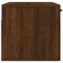 Armario de pared madera ingeniería marrón roble 80x36,5x35 cm de , Taquillas y armarios de almacenamiento - Ref: Foro24-83007...
