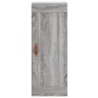 Armario de pared madera de ingeniería gris Sonoma 34,5x34x90 cm de , Aparadores - Ref: Foro24-830482, Precio: 48,11 €, Descue...