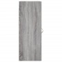 Armario de pared madera de ingeniería gris Sonoma 34,5x34x90 cm de , Aparadores - Ref: Foro24-830482, Precio: 48,11 €, Descue...