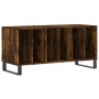 Mueble discos madera contrachapada roble ahumado 100x38x48 cm de , Almacenamiento para CD y DVD - Ref: Foro24-831761, Precio:...
