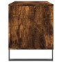 Mueble discos madera contrachapada roble ahumado 100x38x48 cm de , Almacenamiento para CD y DVD - Ref: Foro24-831761, Precio:...