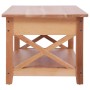 Mesa de centro de madera maciza de caoba 100x55x46 cm de , Mesas de centro - Ref: Foro24-283838, Precio: 226,42 €, Descuento: %